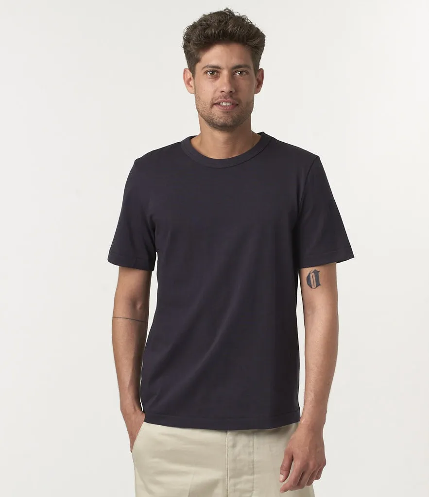 214 Men's Loopwheeled T Shirt - Charcoal