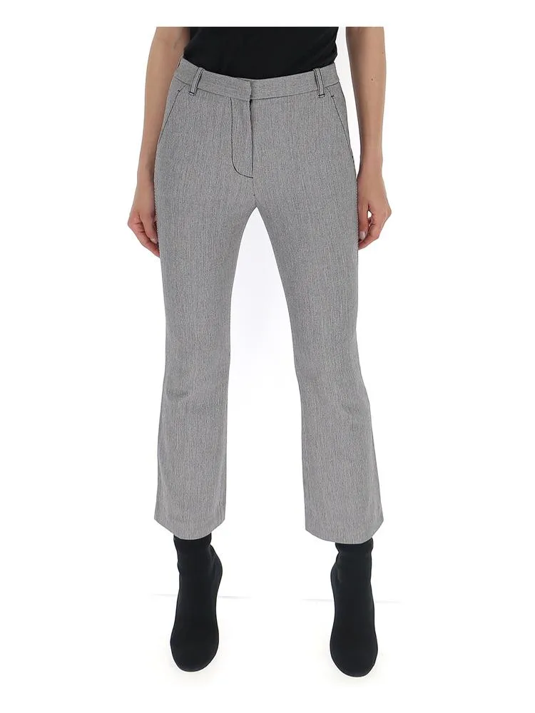 3.1 Phillip Lim Houndstooth Flared Trousers