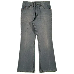 70s Over Dyed Denim Flares- 30x29