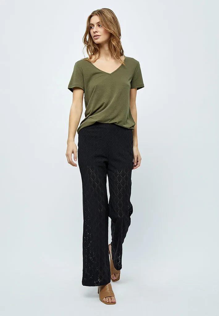 Amuse Flared Pants - Black