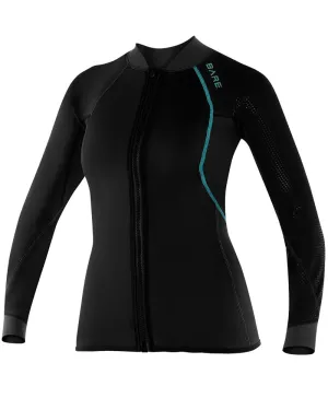 BARE Exowear Women's Front Zip Long Sleeve Wetsuit