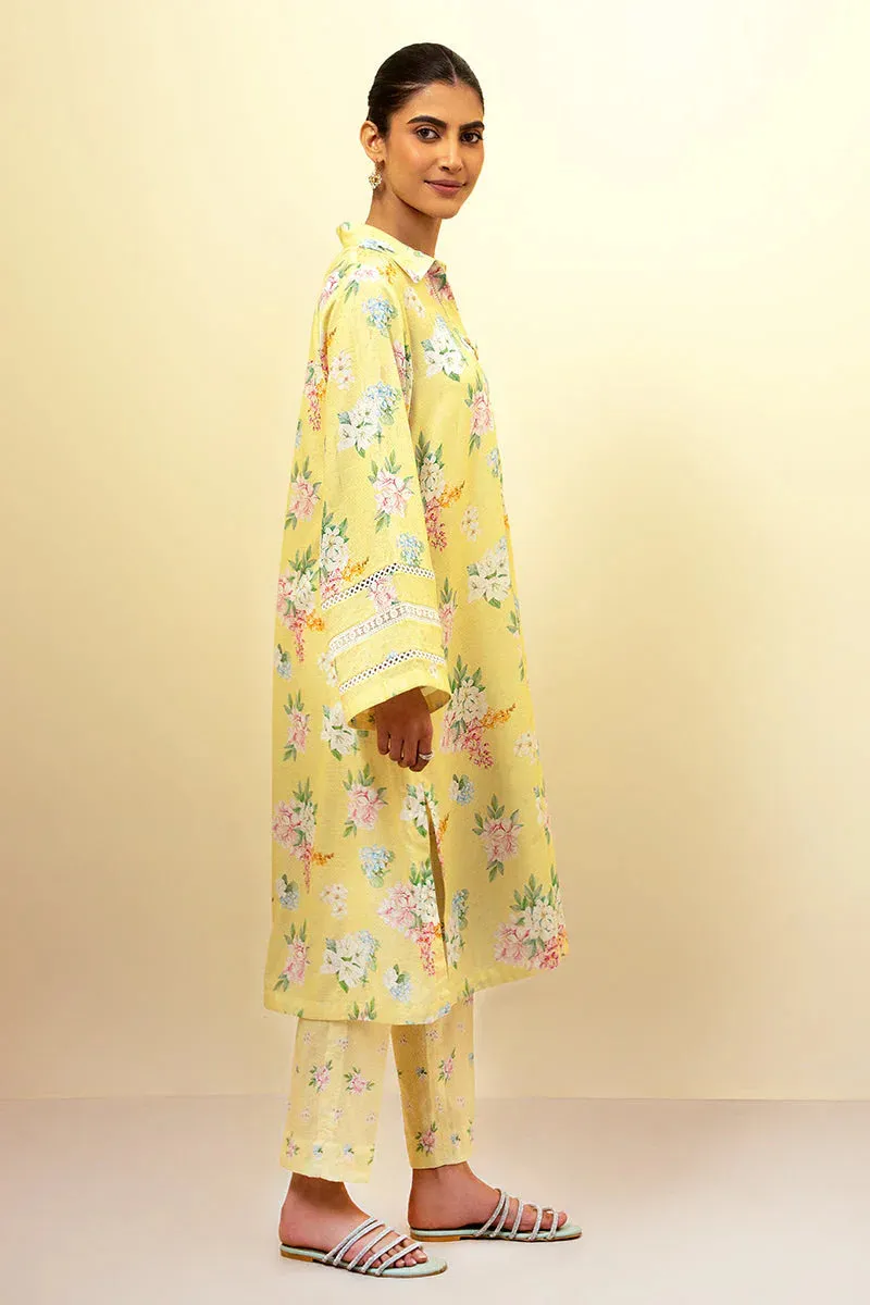 Basics '24 - Sunny Dew-2 Piece (Shirt & Trouser)