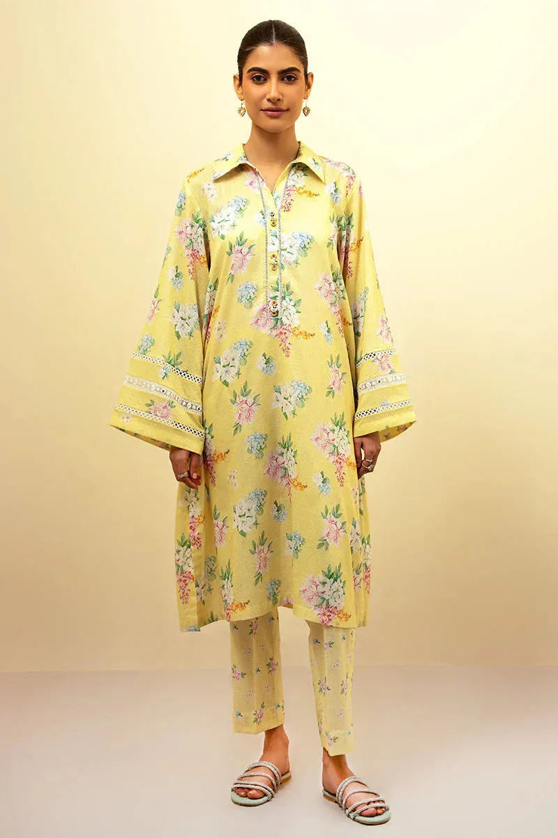 Basics '24 - Sunny Dew-2 Piece (Shirt & Trouser)