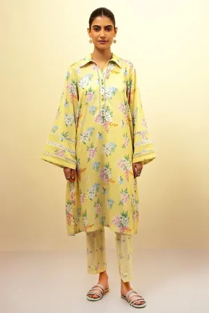 Basics '24 - Sunny Dew-2 Piece (Shirt & Trouser)