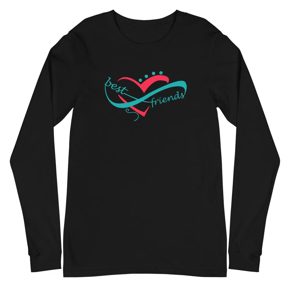 Best Friends Infinity Long Sleeve Tee - Dark Colors