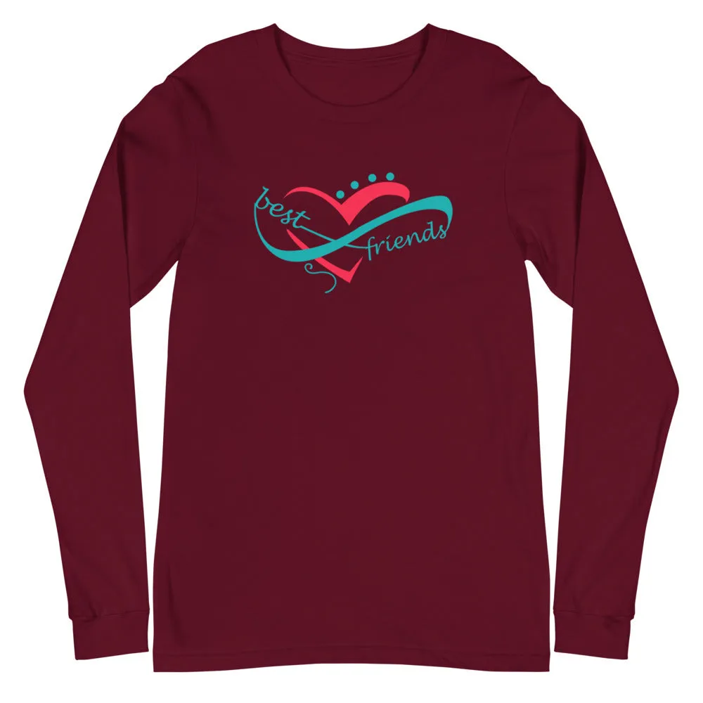 Best Friends Infinity Long Sleeve Tee - Dark Colors