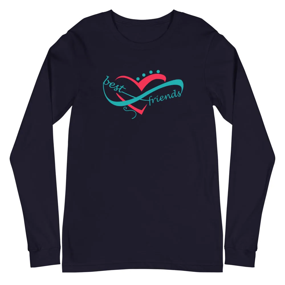 Best Friends Infinity Long Sleeve Tee - Dark Colors