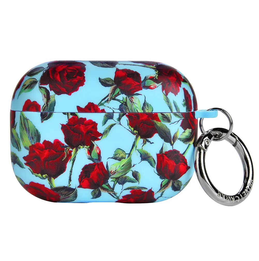 Blue Roses AirPod Case