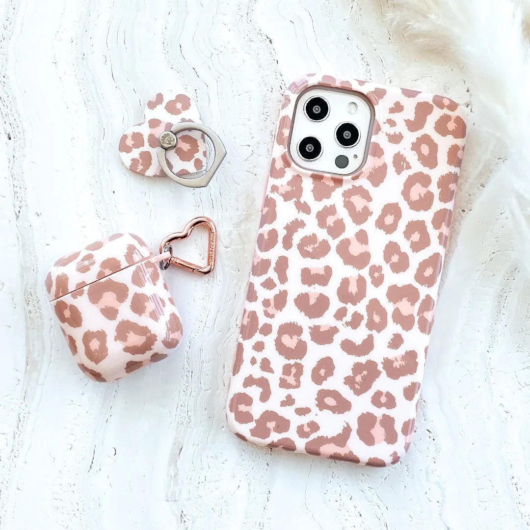 Blush Leopard AirPod Case