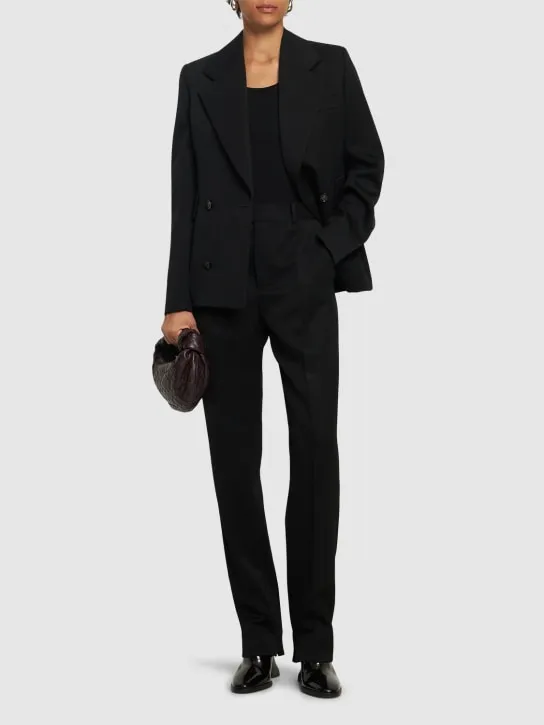 Bottega Veneta   Sartorial wool slim leg pants 