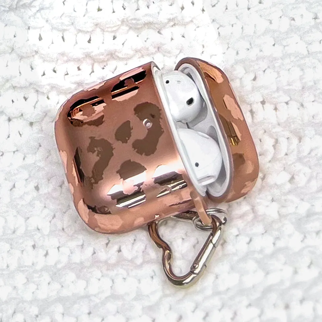 Bronze Chrome Leopard AirPod Case