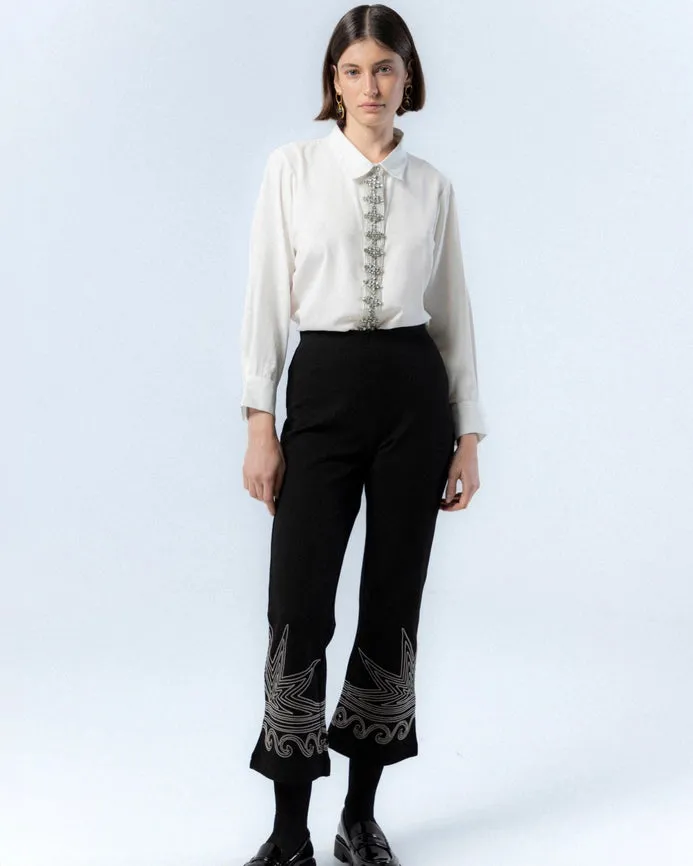 Bruna Embroidered Pants