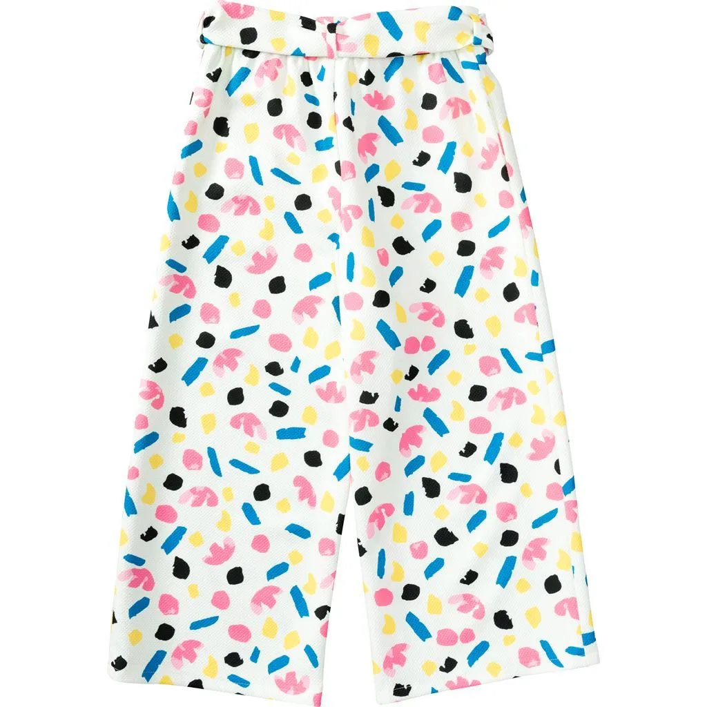 Burda Style Pattern 9302 Children's Pants with Elastic Waist - Culottes - 7 / 8 Length