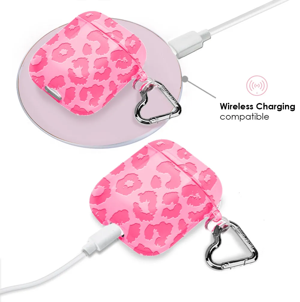 Candy Pink Leopard AirPod Case