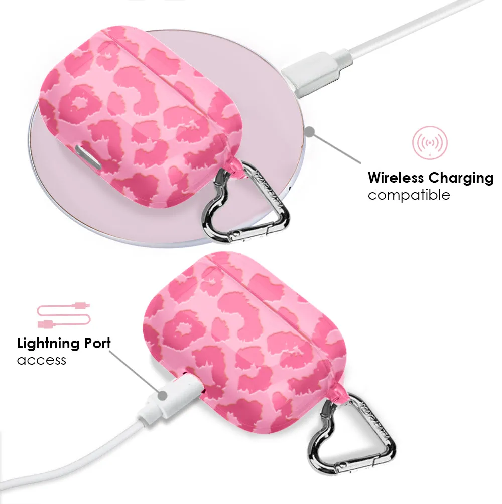 Candy Pink Leopard AirPod Case