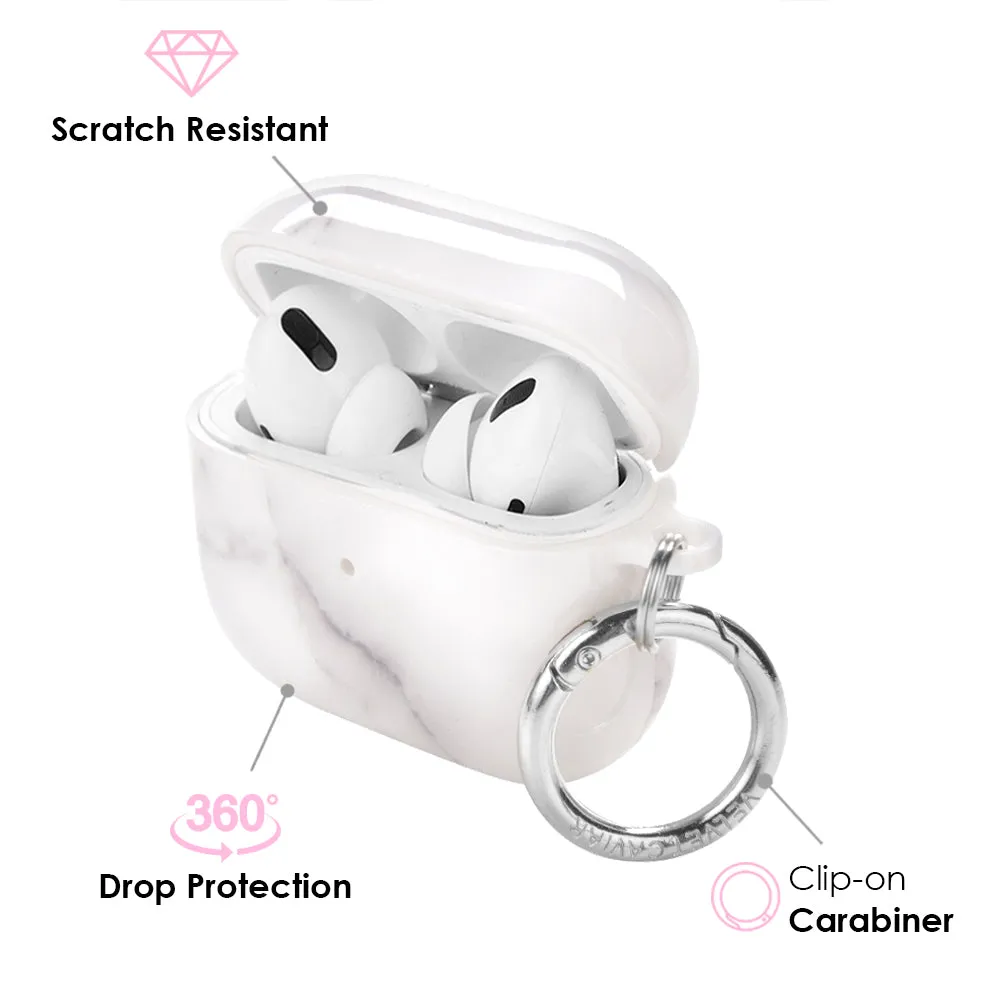 Carrara Marble AirPod Case