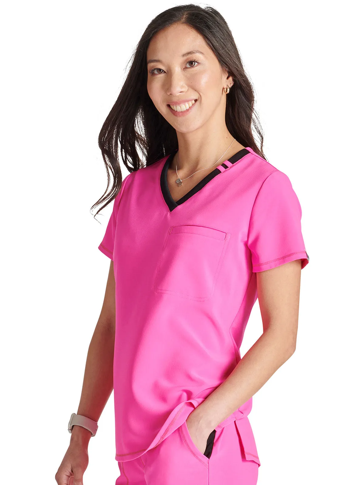 Cherokee - Women's Tuckable V-Neck Scrub Top