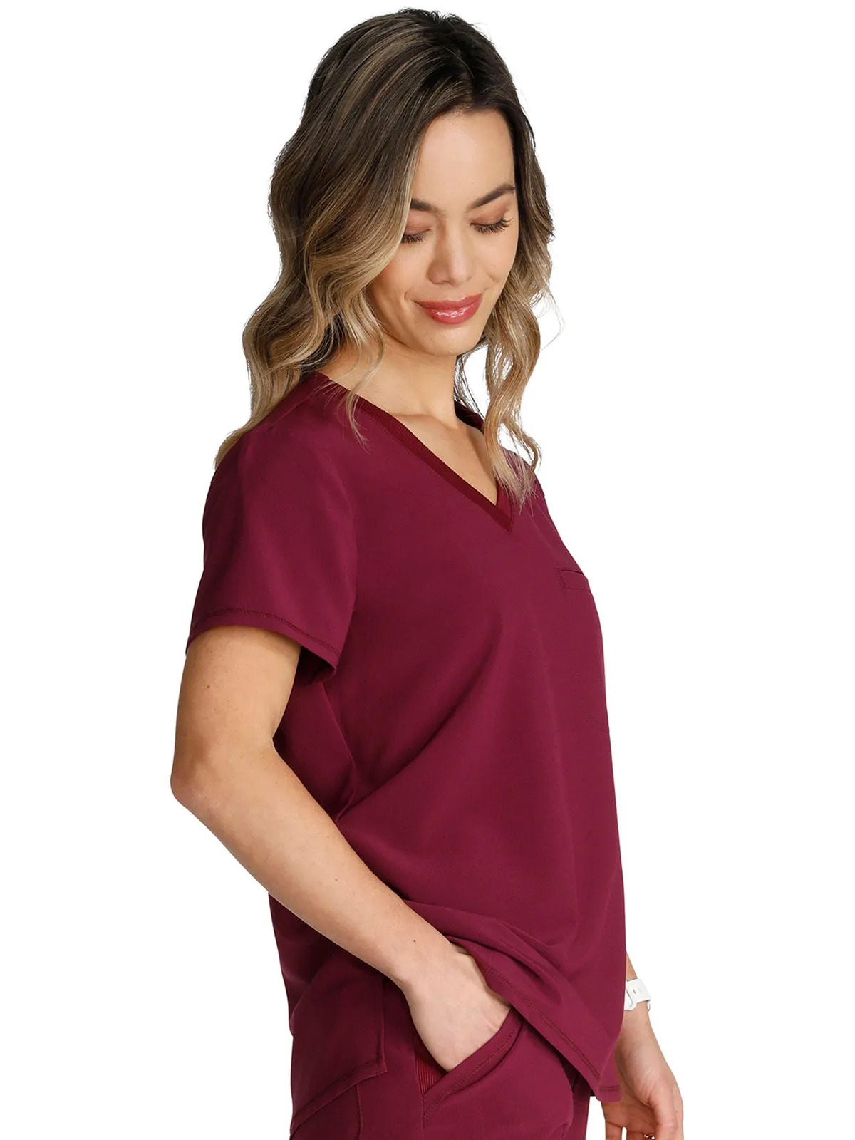 Cherokee - Women's Tuckable V-Neck Scrub Top