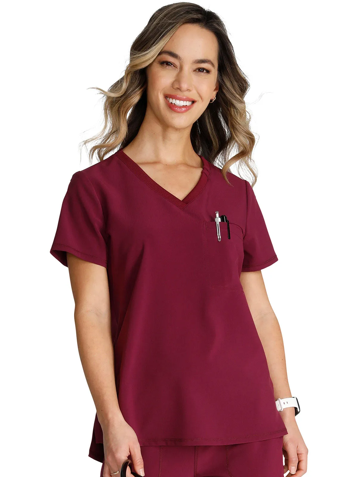 Cherokee - Women's Tuckable V-Neck Scrub Top