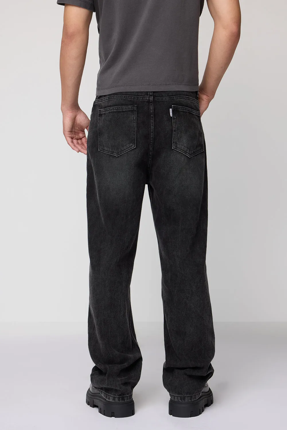 Cinder Men's Whiskered Straight Fit Denim