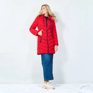 Cozy quilted winter coat wholesale