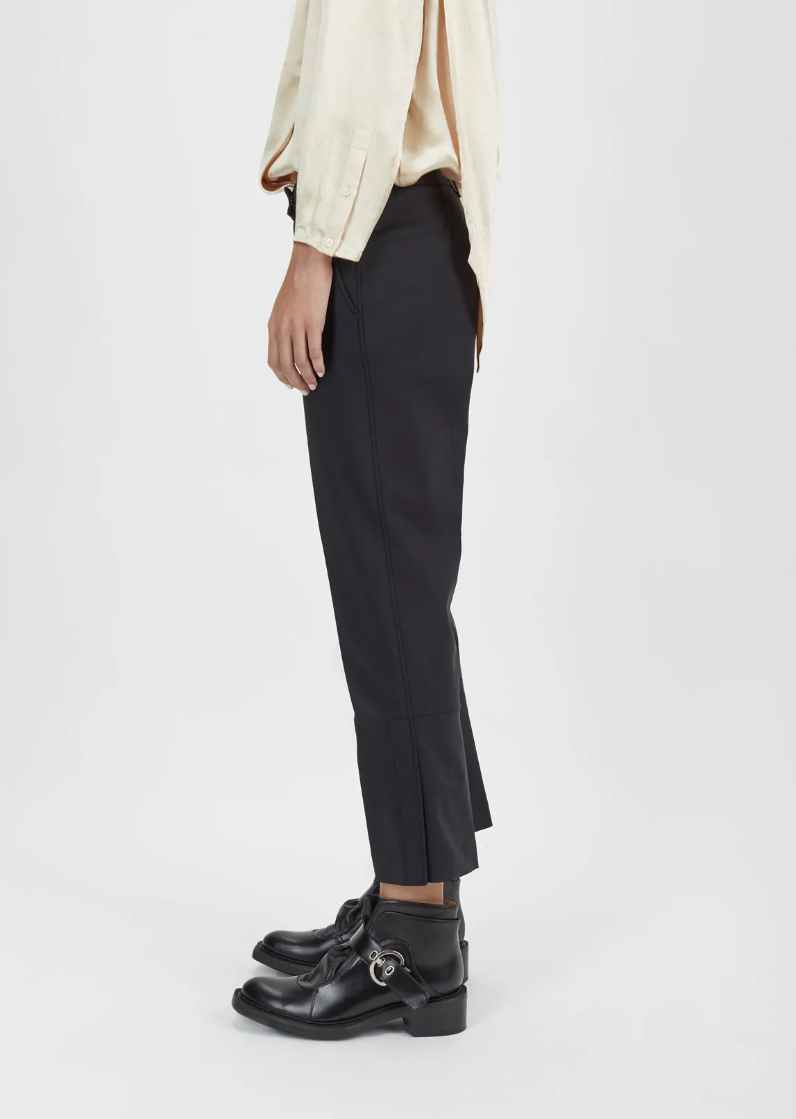 Cropped Kick Flare Pant