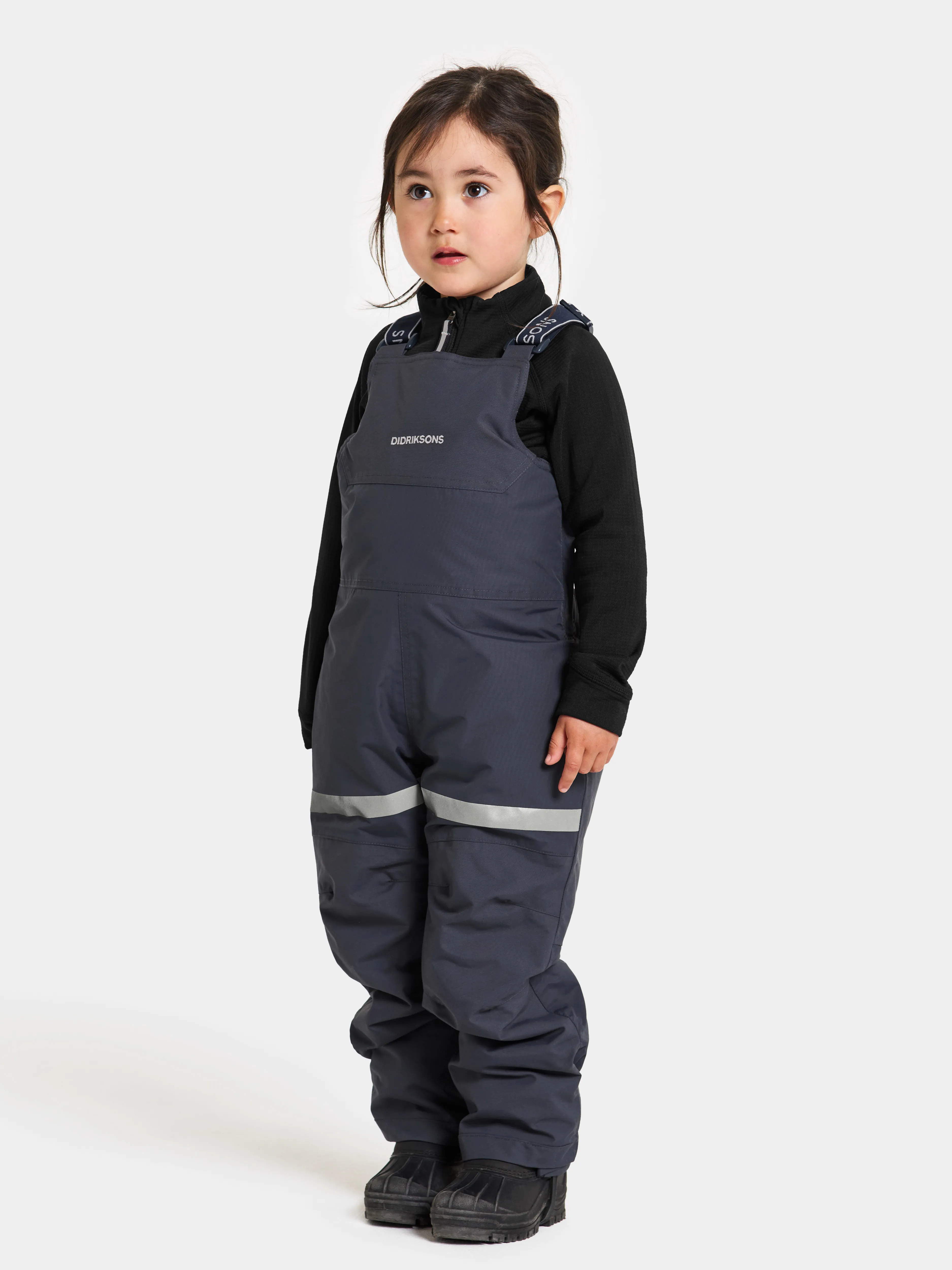 Didriksons Kids&#x27; Bjärven Bib Pants Navy | Buy Didriksons Kids&#x27; Bjärven Bib Pants Navy here | Outnorth