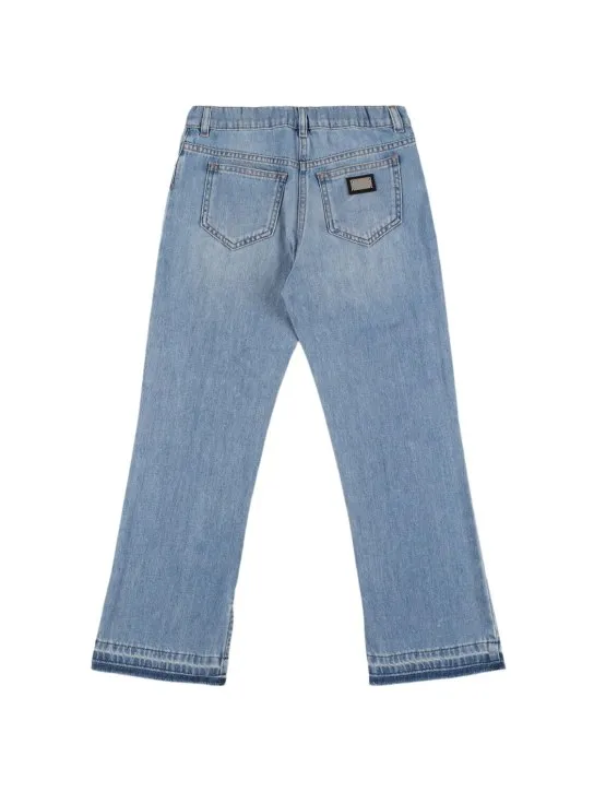 Dolce&amp;Gabbana   Stretch cotton flared jeans 