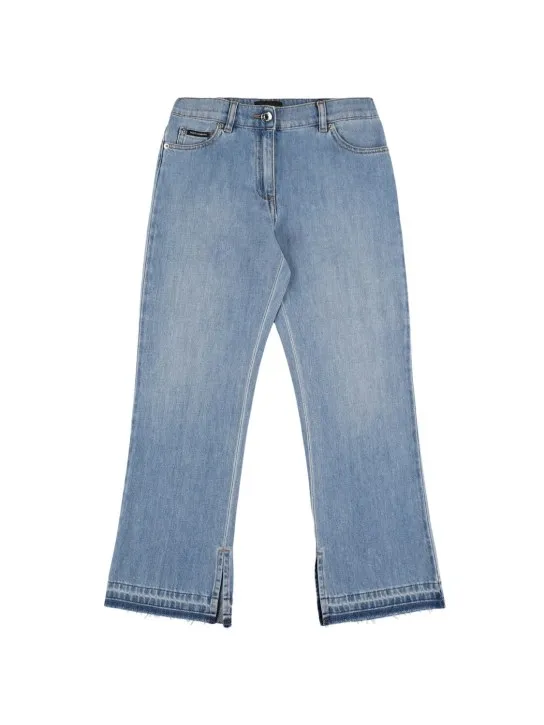 Dolce&amp;Gabbana   Stretch cotton flared jeans 