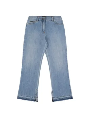 Dolce&amp;Gabbana   Stretch cotton flared jeans 