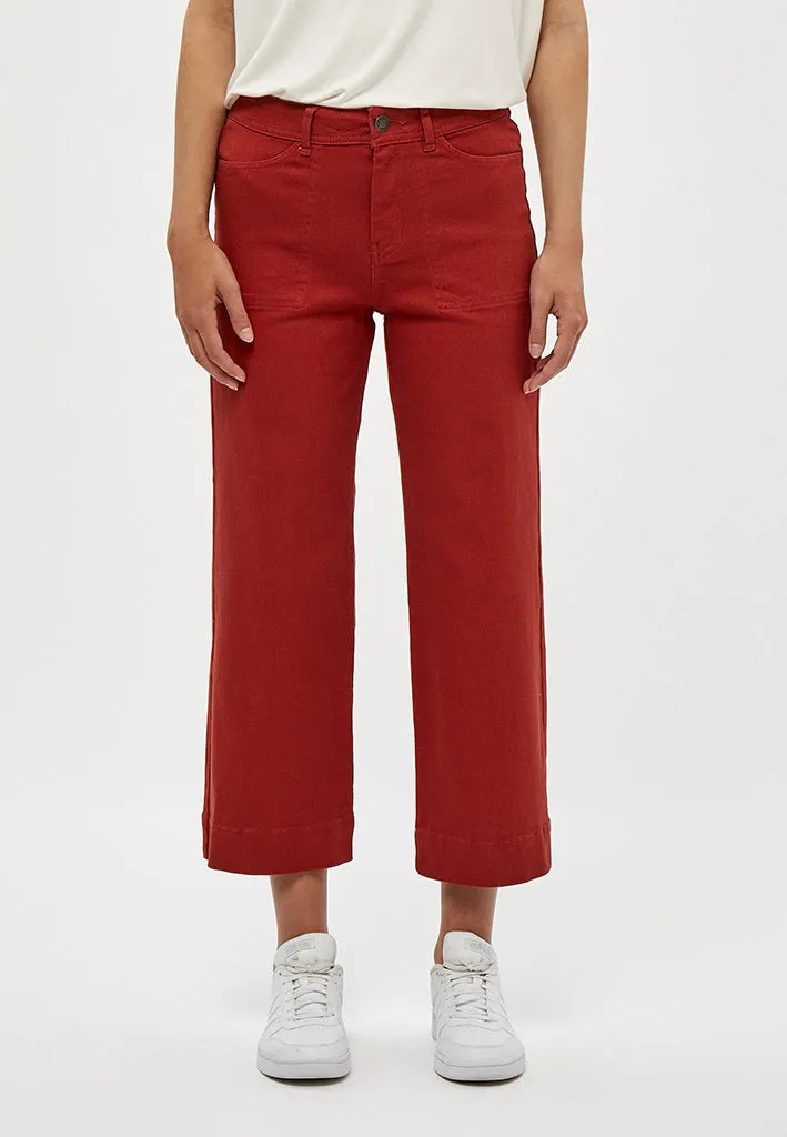 DSFlorence Pants - Burnt Red