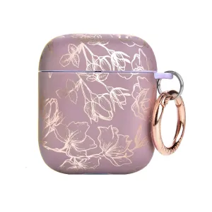 Dusty Rose Floral AirPods Case