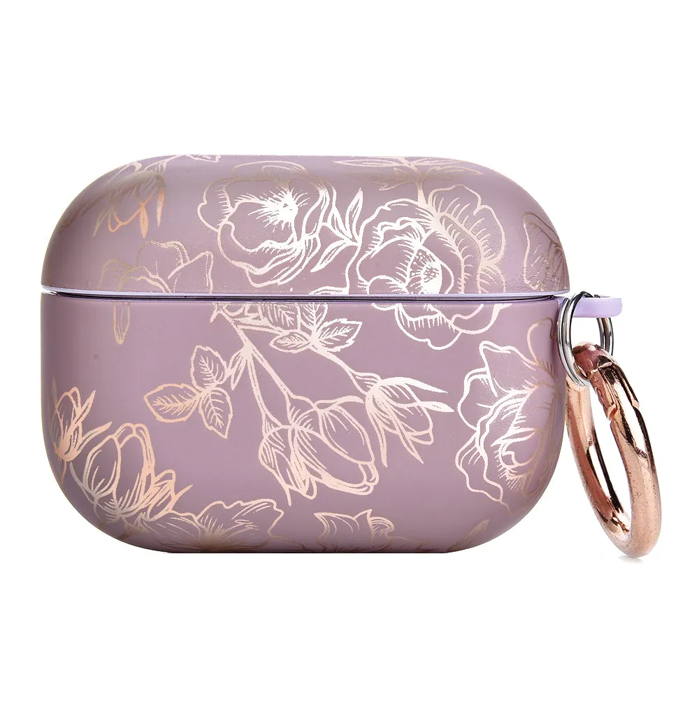 Dusty Rose Floral AirPods Case