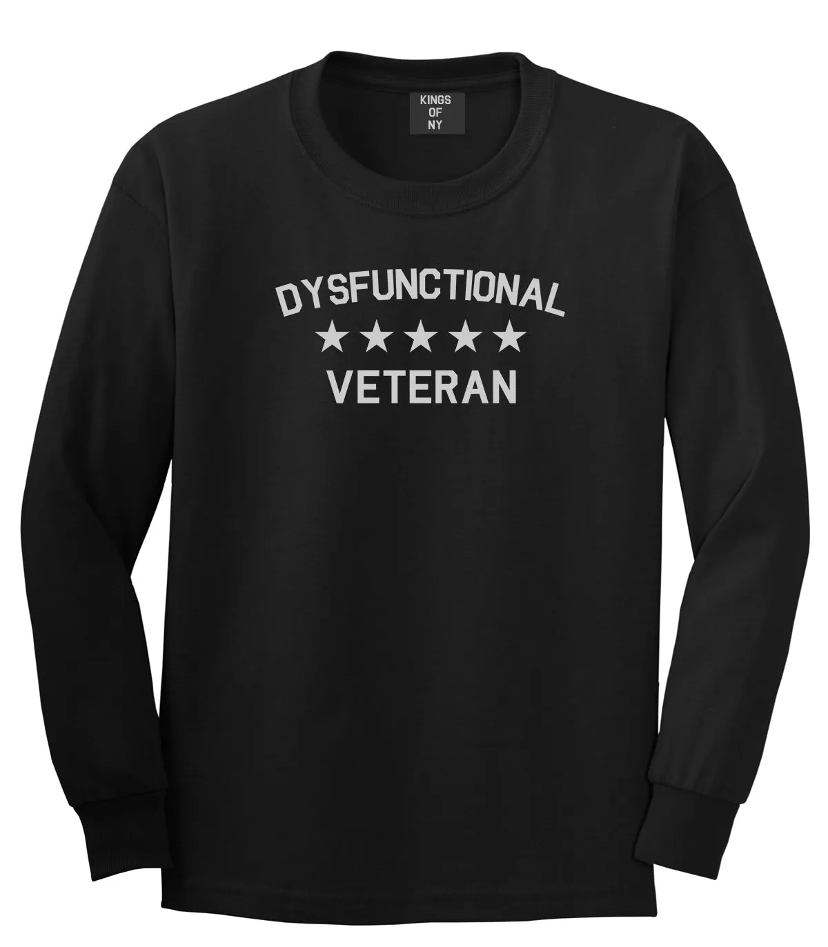 Dysfunctional Veteran Mens Long Sleeve T-Shirt