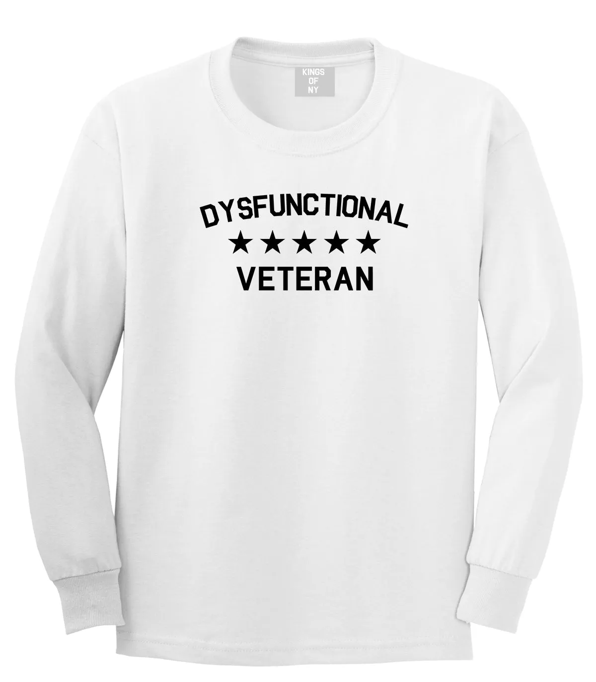 Dysfunctional Veteran Mens Long Sleeve T-Shirt