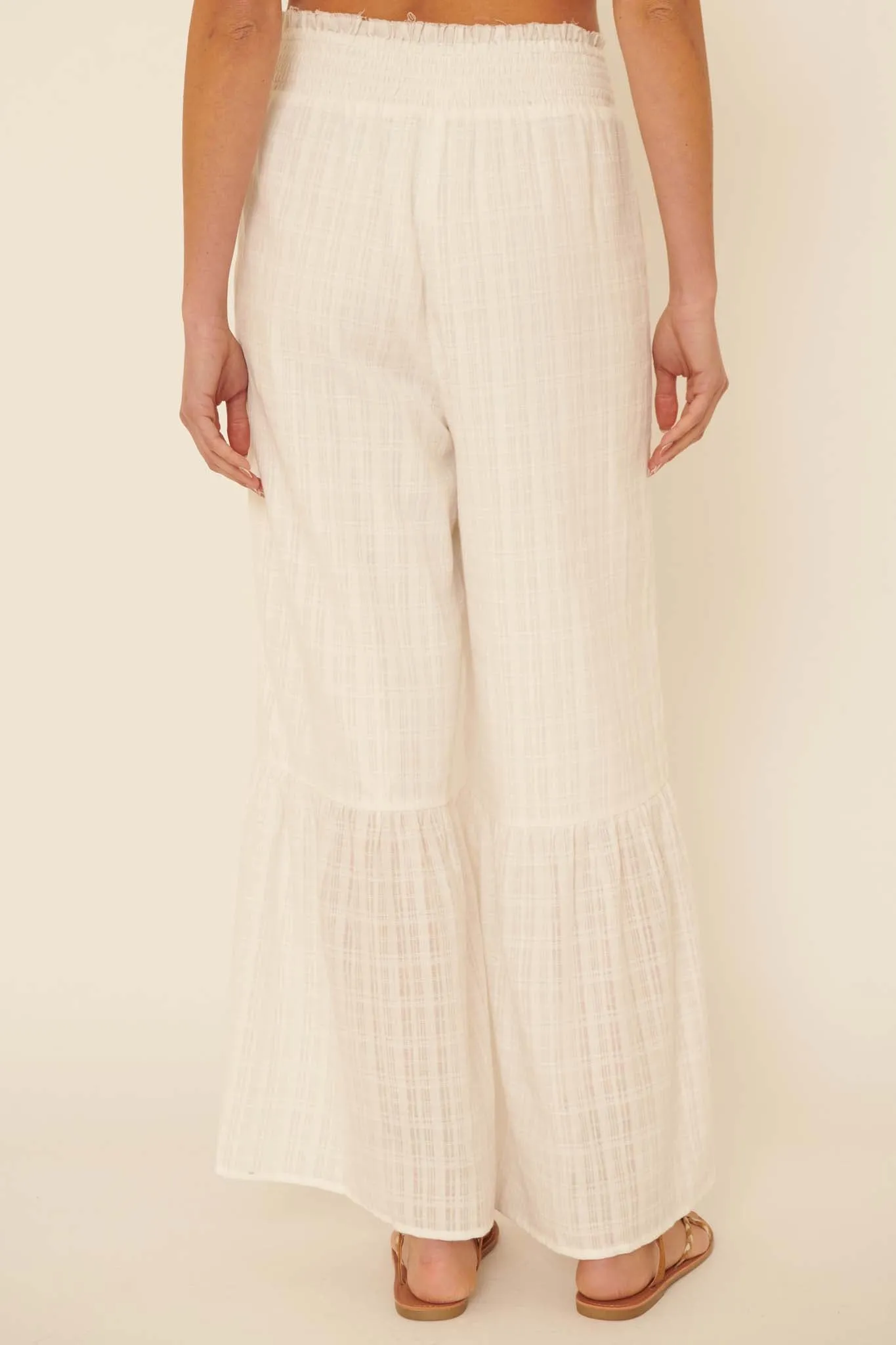 Faraway Places Wide-Leg Drawstring Pants