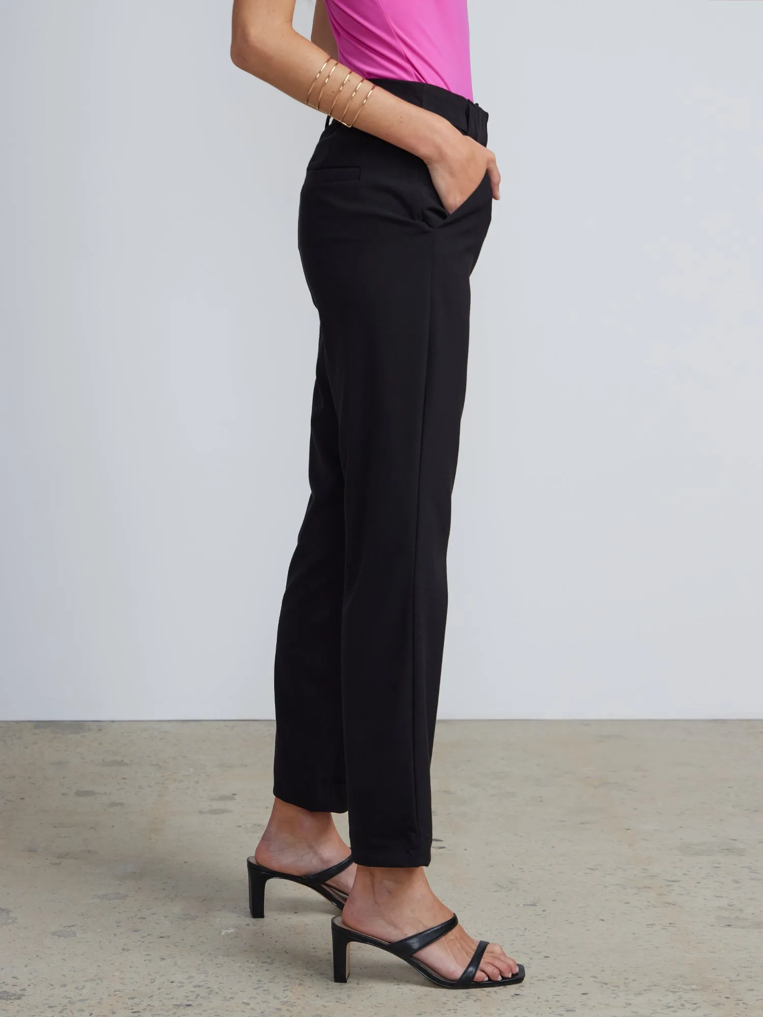 Flared Ankle Length Pants