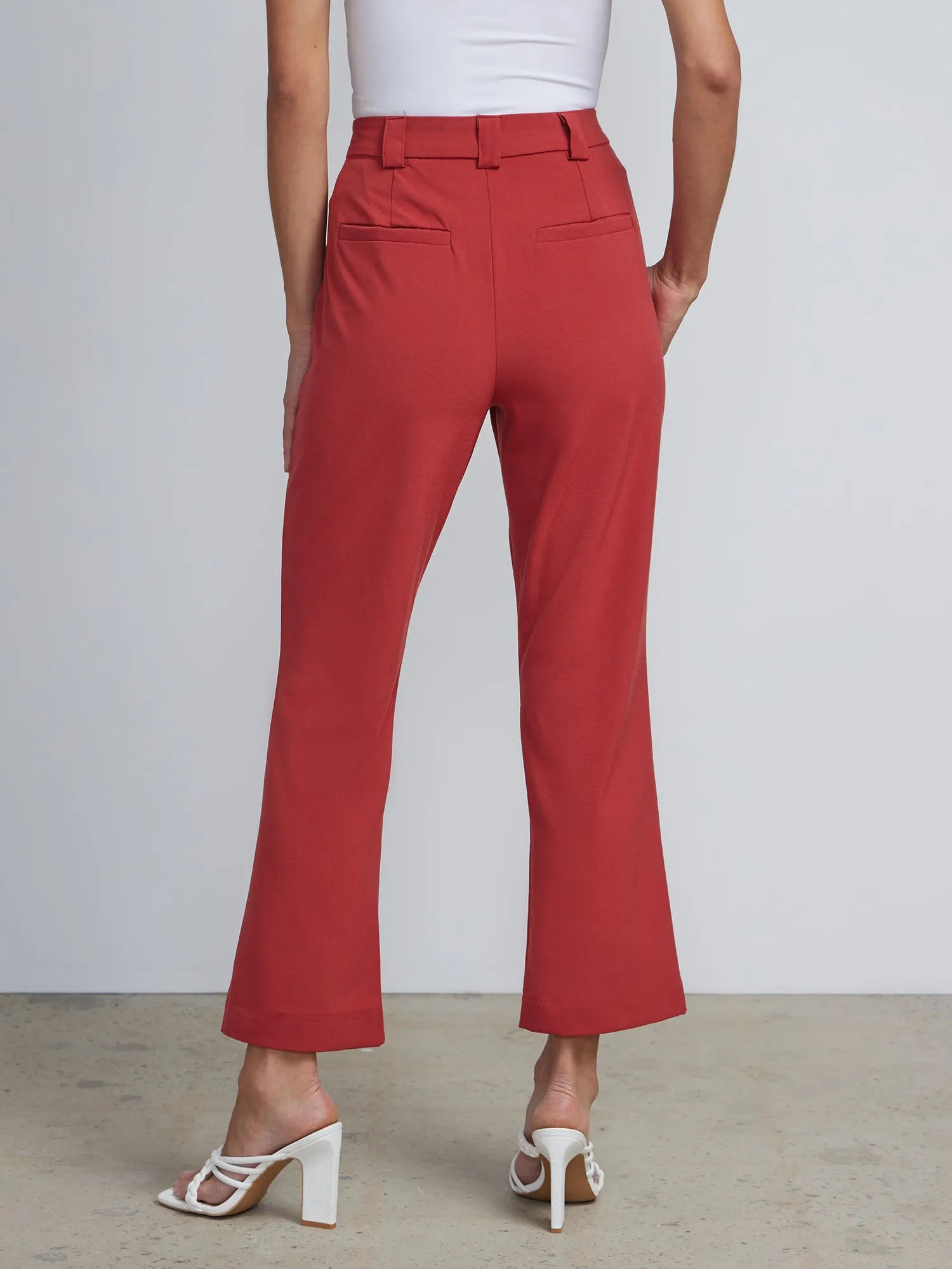 Flared Ankle Length Pants