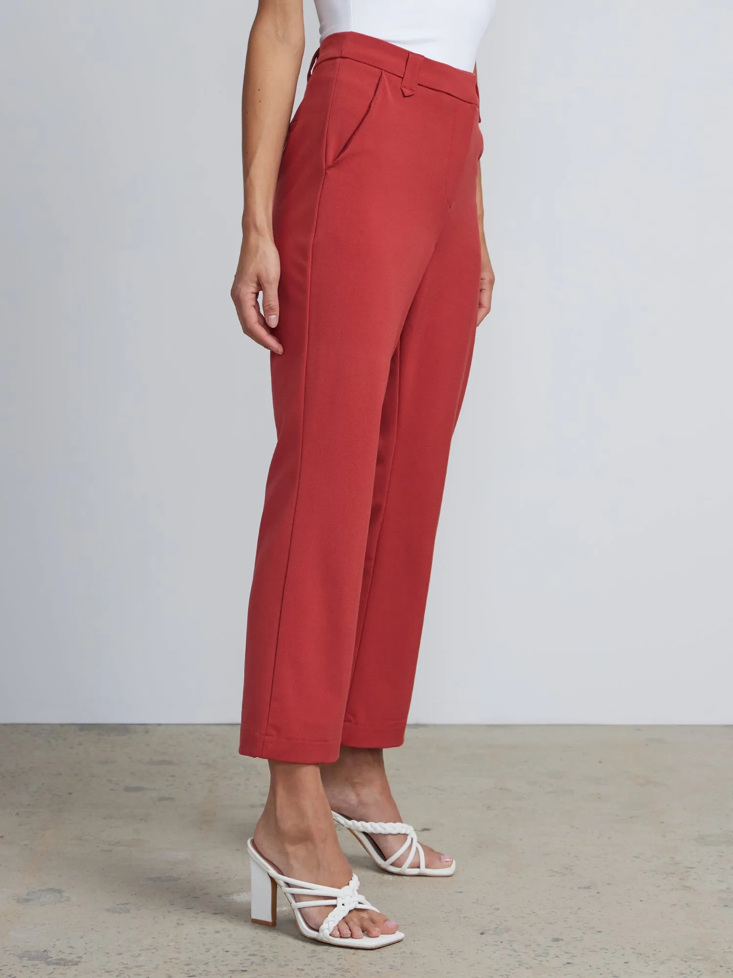 Flared Ankle Length Pants