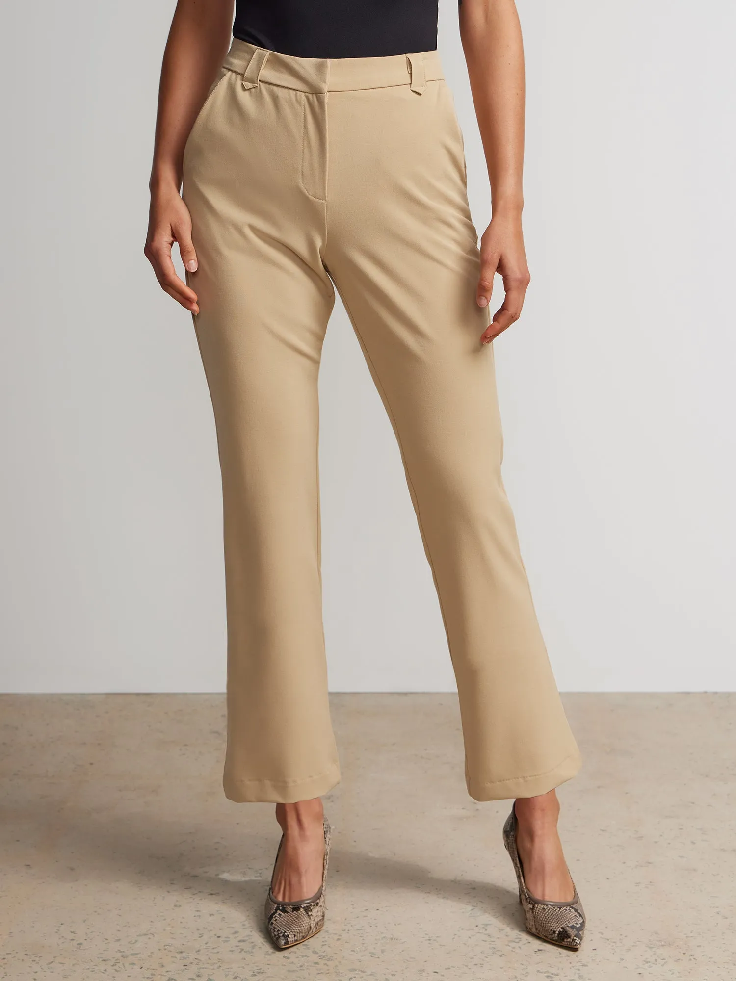 Flared Ankle Length Pants