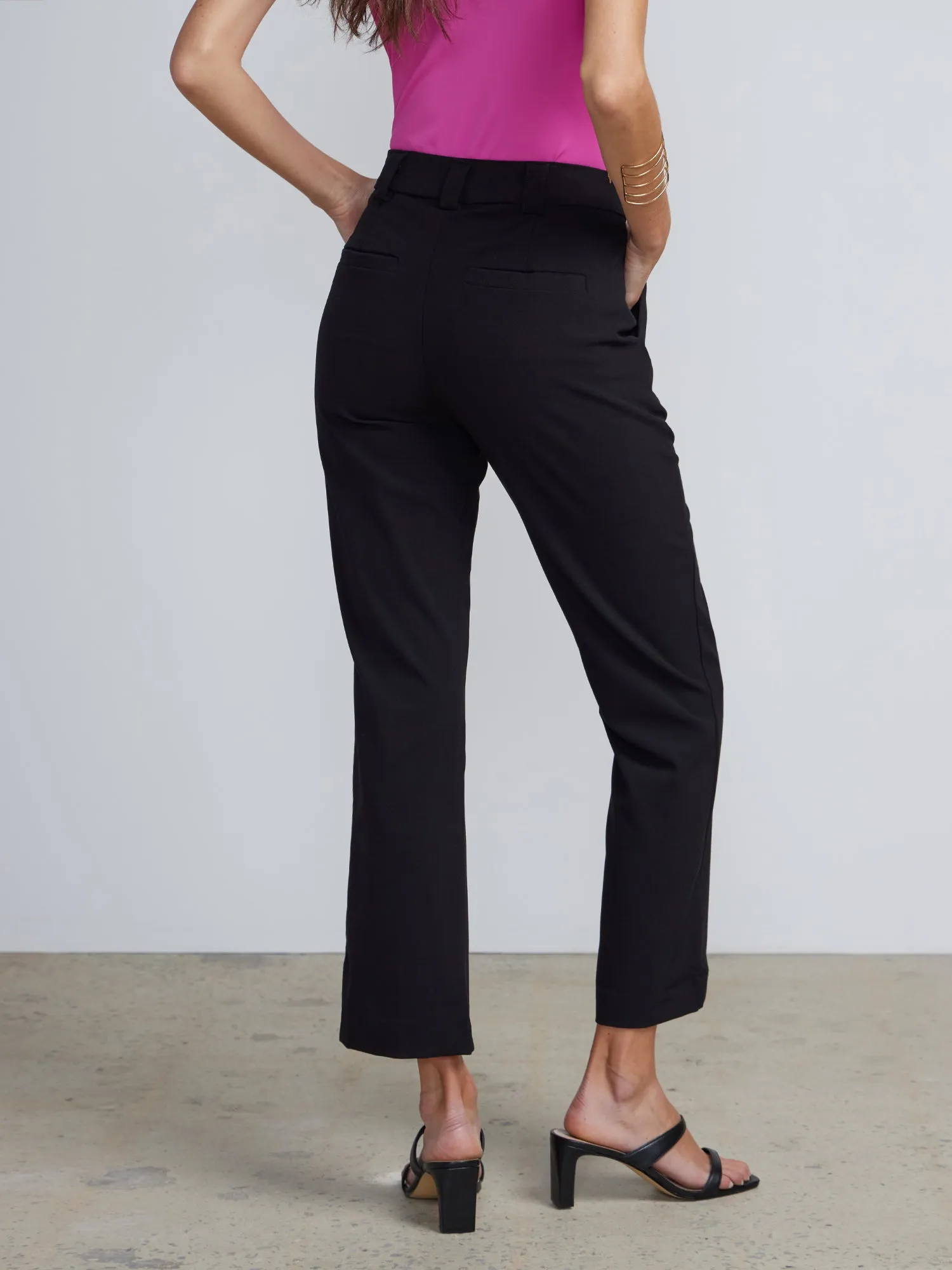 Flared Ankle Length Pants