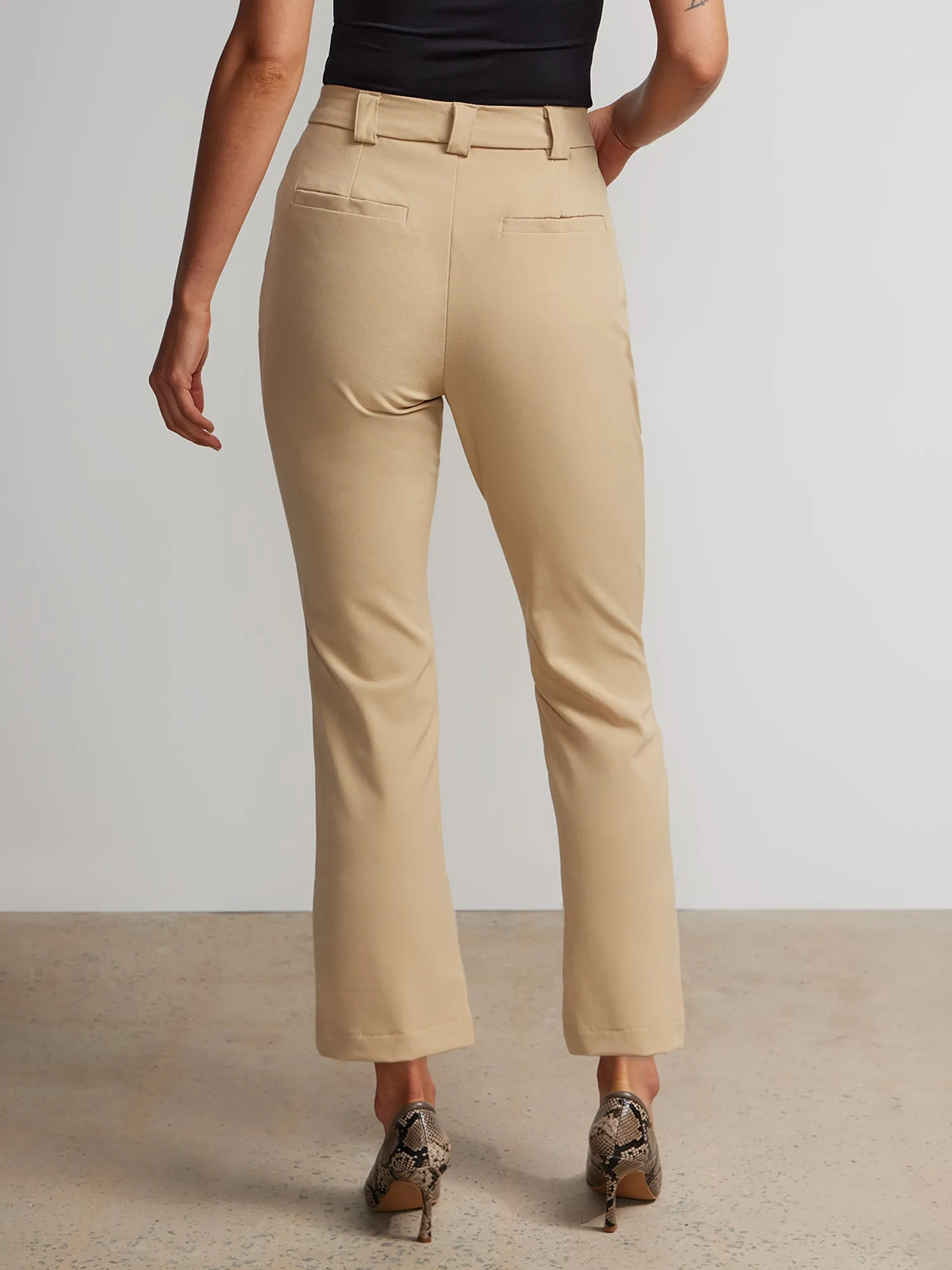 Flared Ankle Length Pants