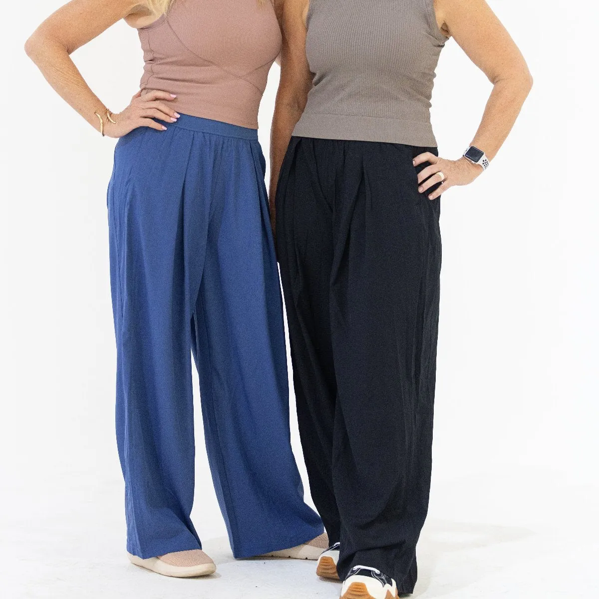 Flow Flared Pants | Blue