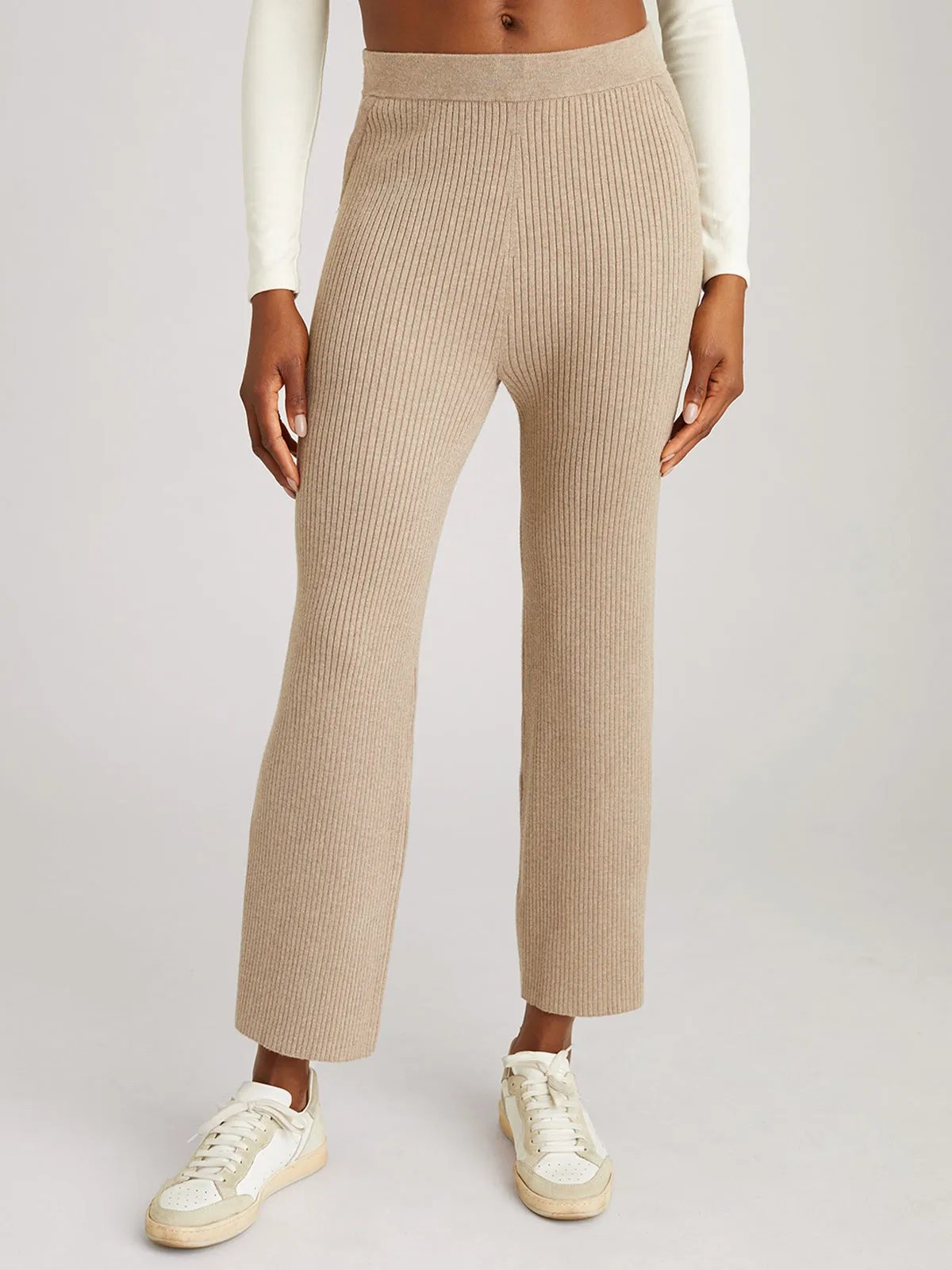 Gabby: Rib Sweater Pants