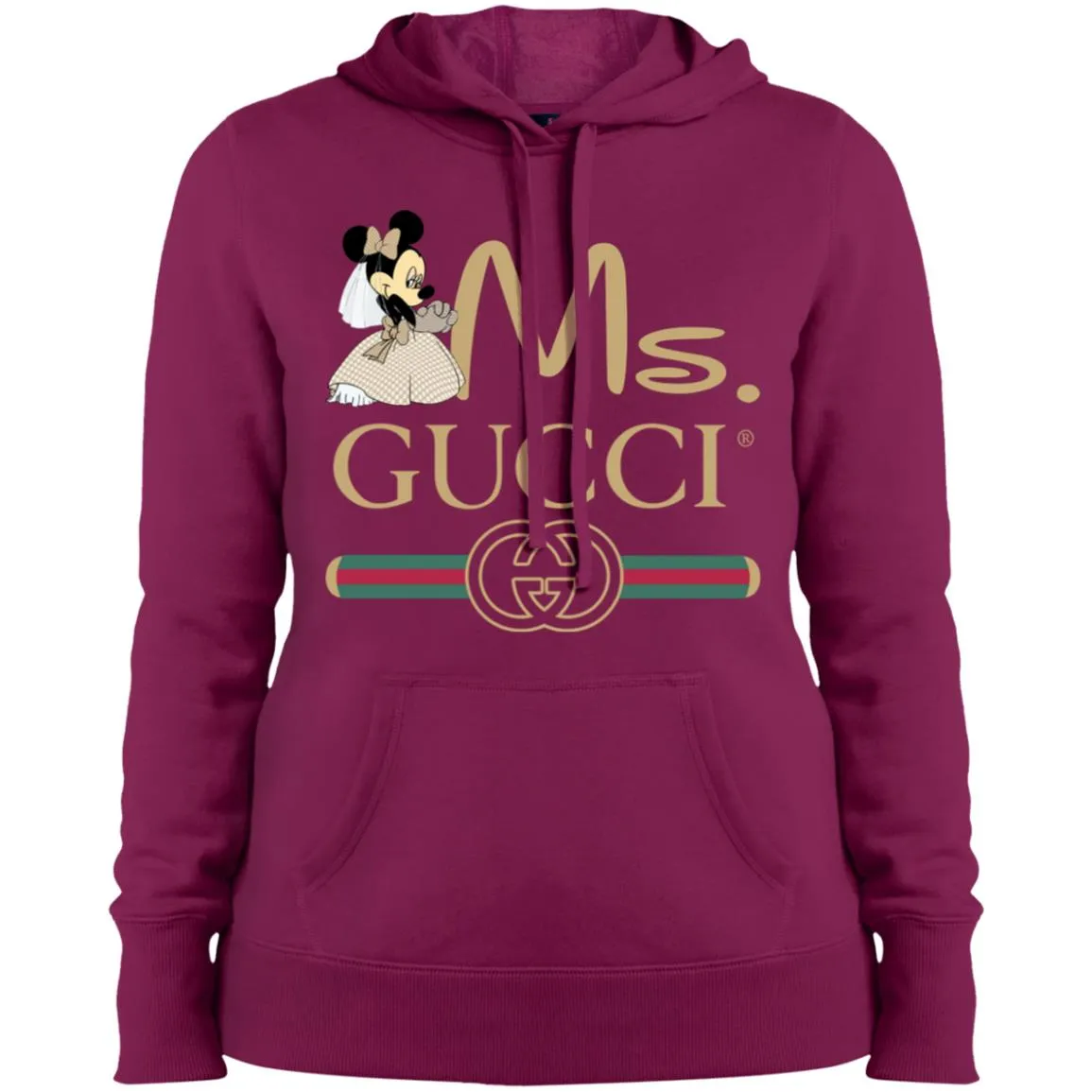 Gucci Couple Disney Ms Minnie Valentine's Day T-shirt Women Hooded Sweatshirt