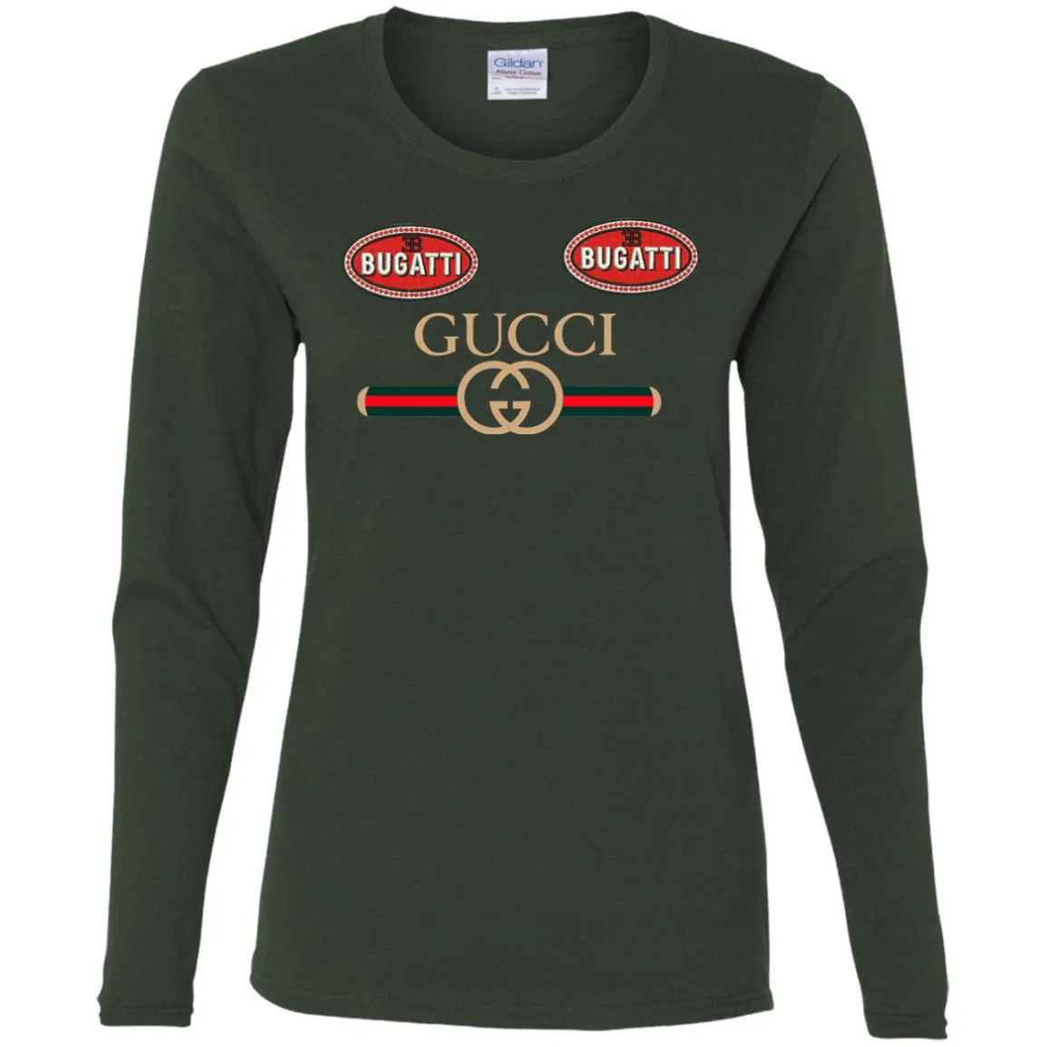 Gucci Dugatti T-shirt Women Long Sleeve Shirt