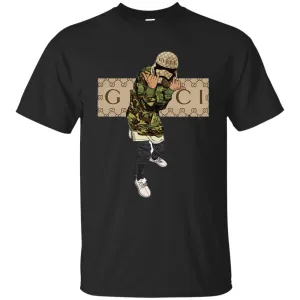 Gucci Gang Hiphop T-shirt Men Cotton T-Shirt