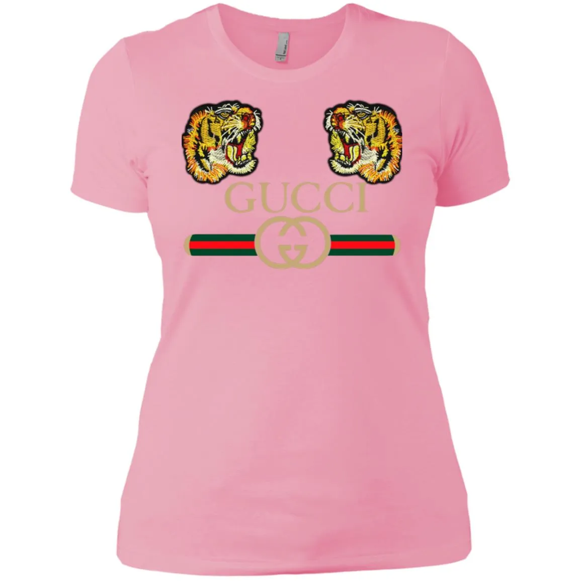 Gucci Tiger Love T-shirt Women Cotton T-Shirt