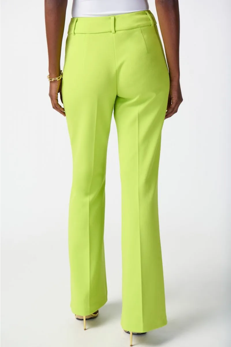 Joseph Ribkoff Key Lime Flared Pull-On Pants 241248