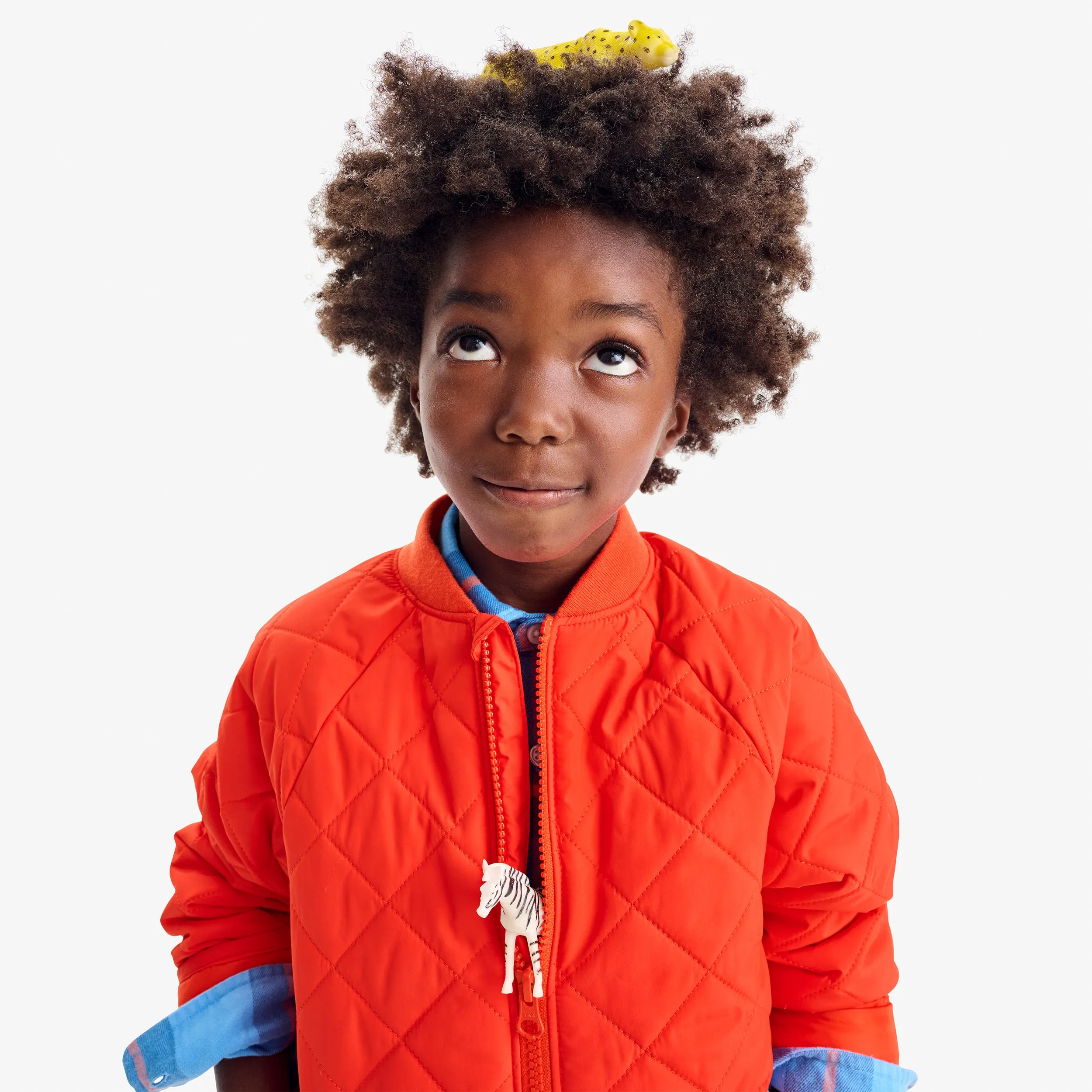 Kids quilted lightweight puffer jacket